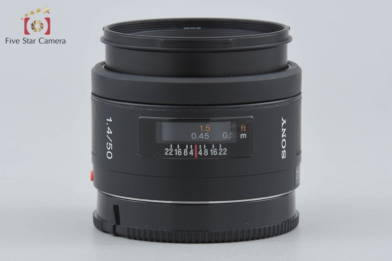 Sony 50mm f/1.4 SAL50F14 for Sony A Mount Lens