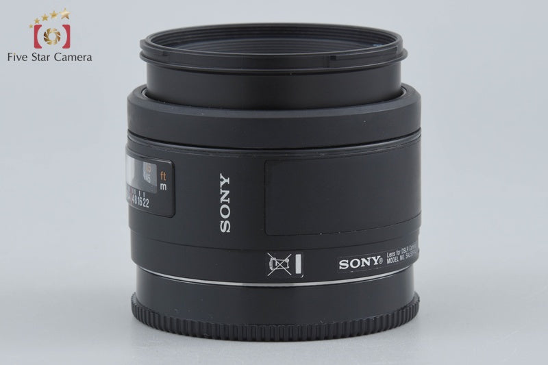 Sony 50mm f/1.4 SAL50F14 for Sony A Mount Lens