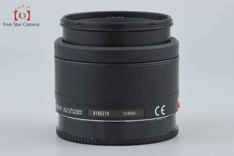 Sony 50mm f/1.4 SAL50F14 for Sony A Mount Lens