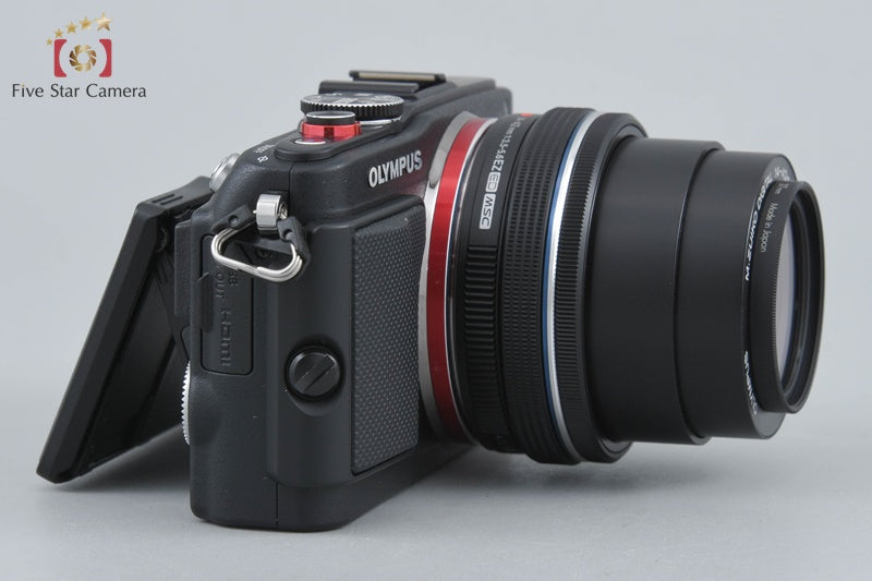 "Shutter count 434" Olympus PEN Lite E-PL6 Black 16.1 MP 14-42 Lens