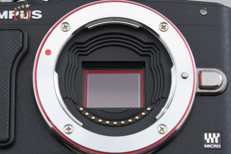 "Shutter count 434" Olympus PEN Lite E-PL6 Black 16.1 MP 14-42 Lens