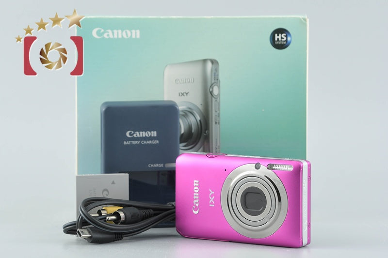 Canon IXY 210F Pink 12.1 MP Digital Camera w/ Box