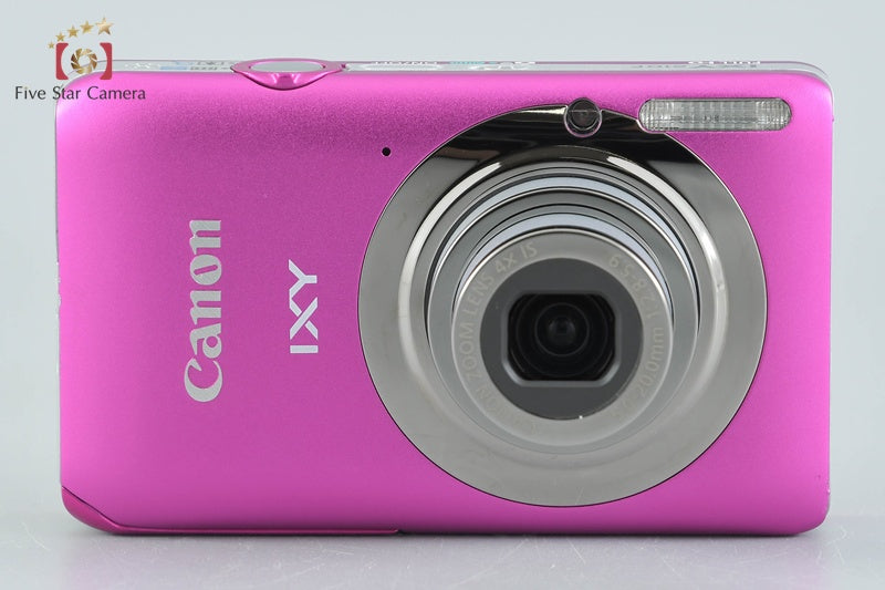 Canon IXY 210F Pink 12.1 MP Digital Camera w/ Box