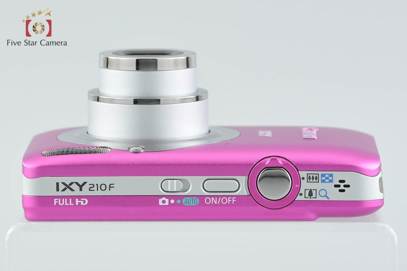 Canon IXY 210F Pink 12.1 MP Digital Camera w/ Box