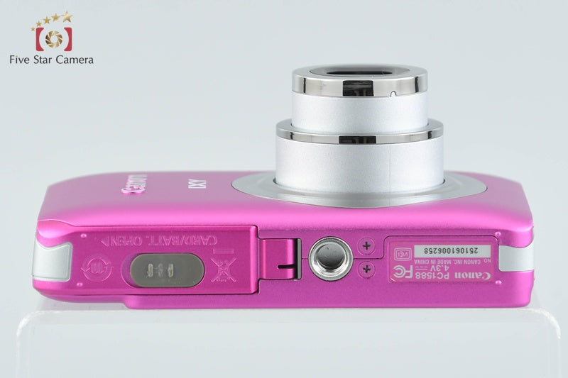 Canon IXY 210F Pink 12.1 MP Digital Camera w/ Box