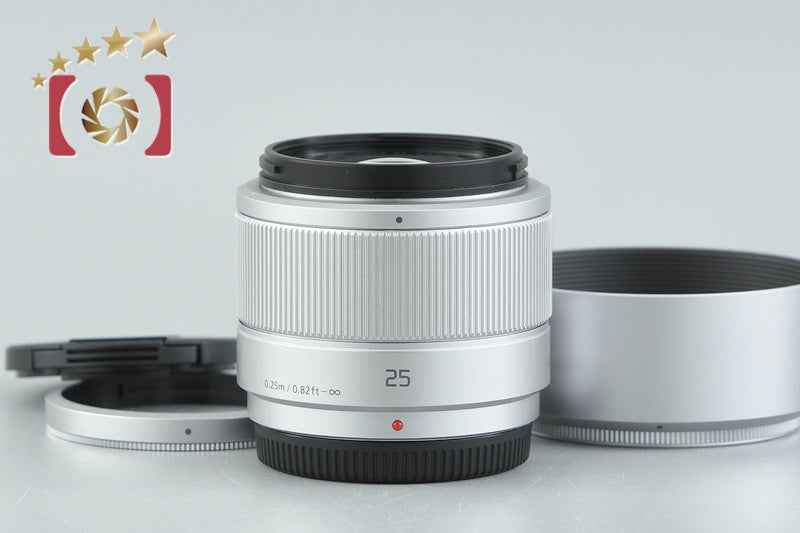 Panasonic LUMIX G 25mm f/1.7 ASPH. H-H025 Silver