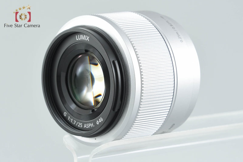 Panasonic LUMIX G 25mm f/1.7 ASPH. H-H025 Silver