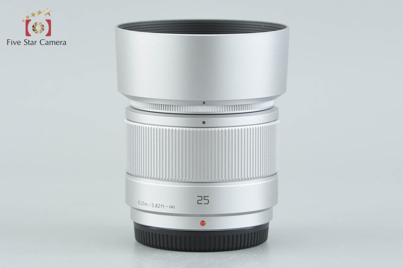 Panasonic LUMIX G 25mm f/1.7 ASPH. H-H025 Silver
