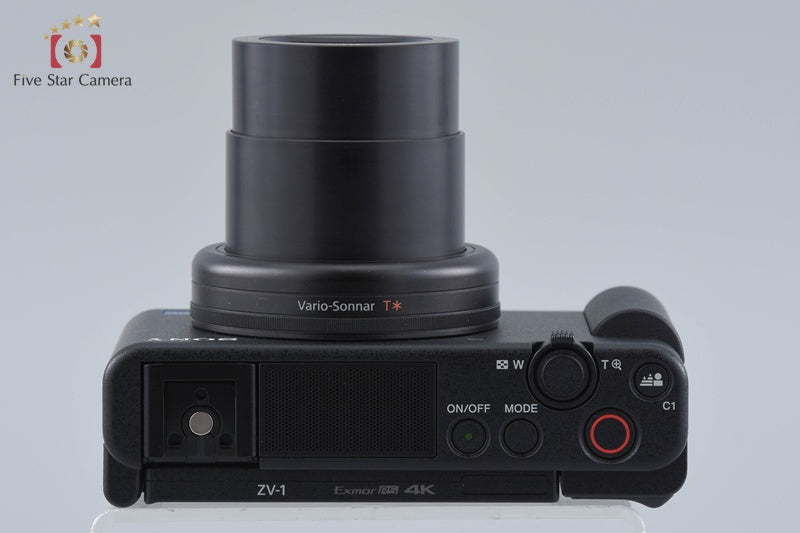 Sony VLOGCAM ZV-1 Black 20.1 MP Shooting Grip Kit [Japanese Language Only]