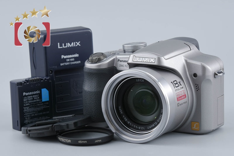 Panasonic LUMIX DMC-FZ28 Silver 10.1 MP Digital Camera [Japanese Language Only]