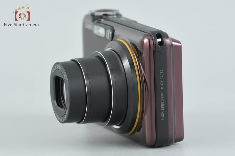 Casio HIGH SPEED EXILIM EX-FC150 Red 10.1 MP Digital Camera w/ Box