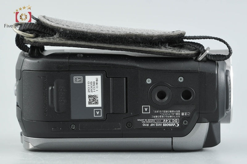 Canon iVIS HF R10 Silver Full HD Digital Camcorder