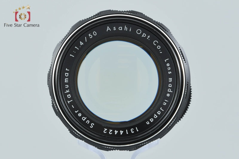 PENTAX Super-Takumar 50mm f/1.4 Early Model 8 Elements M42 Mount