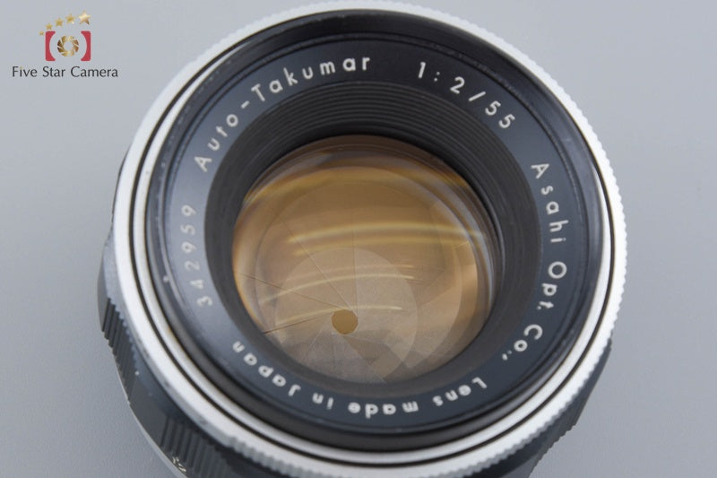 PENTAX Auto-Takumar 55mm f/2 M42 Mount Lens