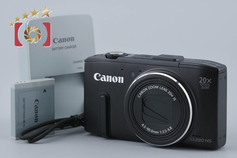 Canon PowerShot SX280 HS Black 12.1MP Digital Camera