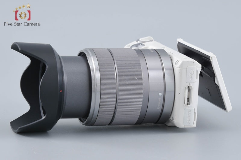 Sony α NEX-5N White 16.1 MP Digital Camera 18-55 Lens [Japanese Language Only]