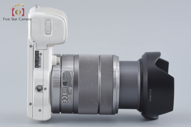 Sony α NEX-5N White 16.1 MP Digital Camera 18-55 Lens [Japanese Language Only]