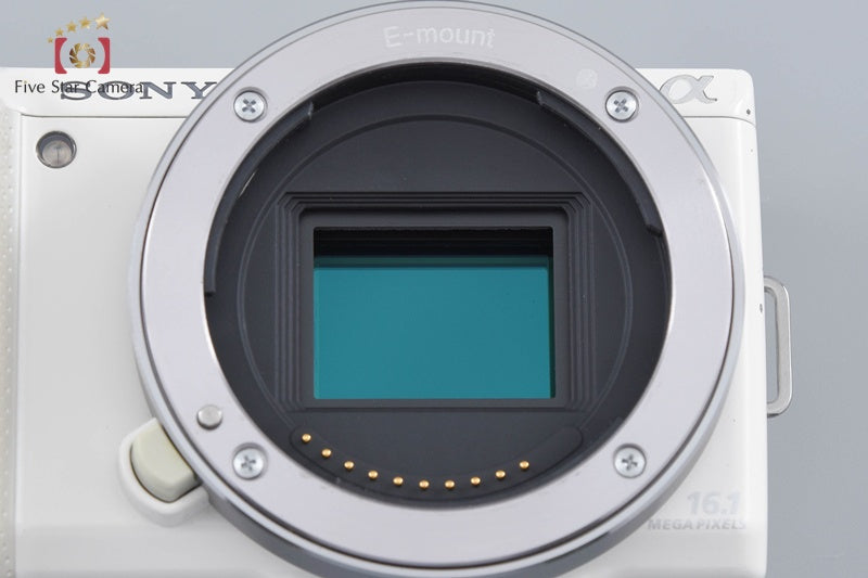 Sony α NEX-5N White 16.1 MP Digital Camera 18-55 Lens [Japanese Language Only]