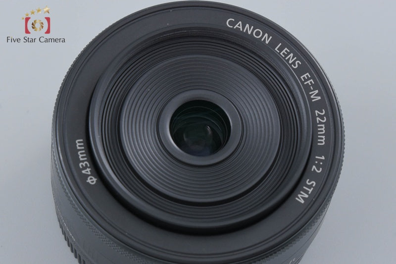 Canon EF-M 22mm f/2 STM Black