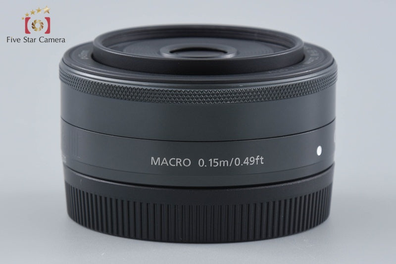 Canon EF-M 22mm f/2 STM Black