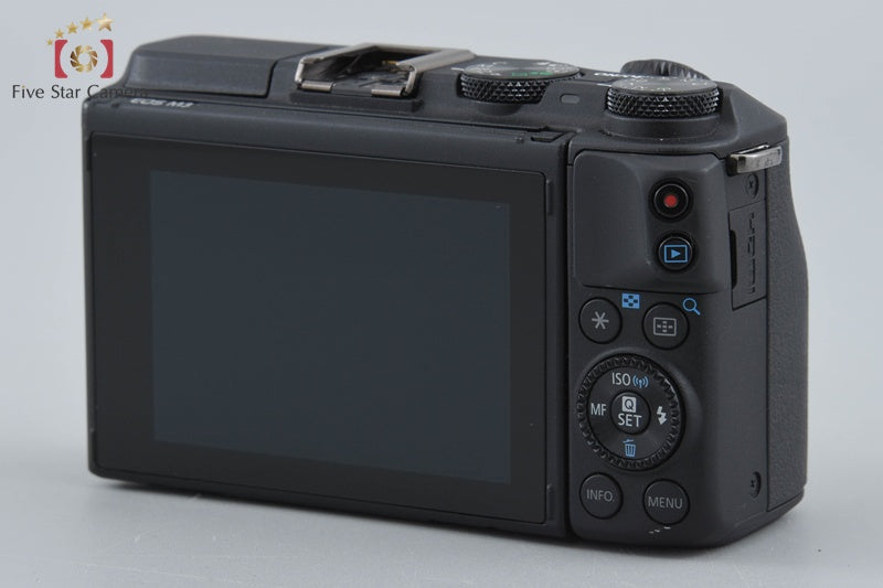 Canon EOS M3 Black 24.2 MP Digital Camera EF-M 18-55 55-200 Lenses w/ Box