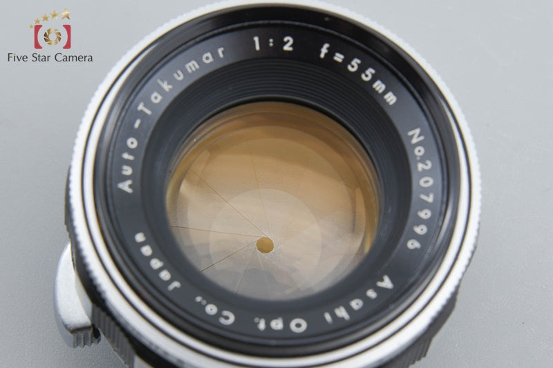PENTAX Auto-Takumar 55mm f/2 M42 Mount Lens