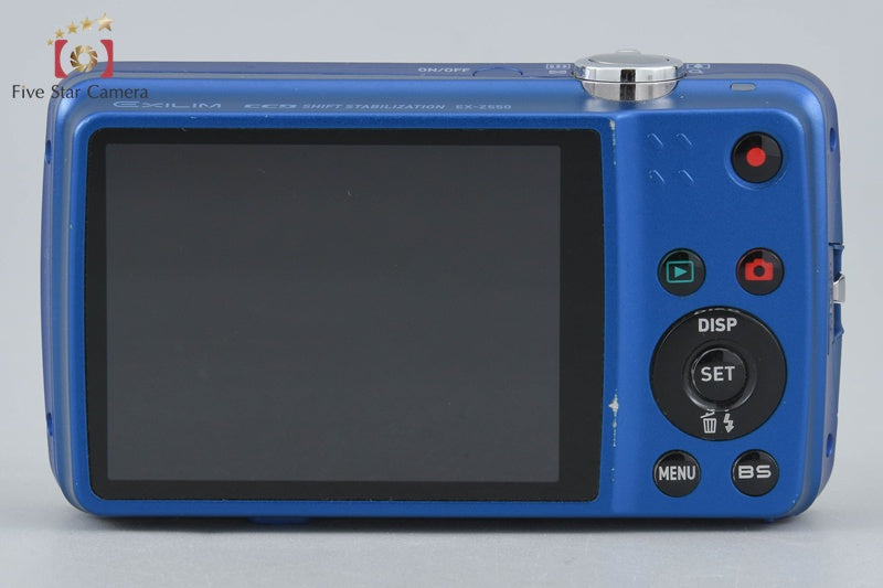 Casio EXILIM EX-Z550 Blue 14.1 MP Digital Camera