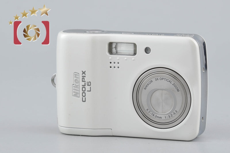Nikon COOLPIX L6 White 6.0 MP Digital Camera