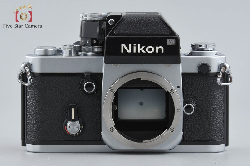 Nikon F2 Photomic Silver 35mm SLR + NIKKOR-O.C Auto 35mm f/2 Non Ai Lens