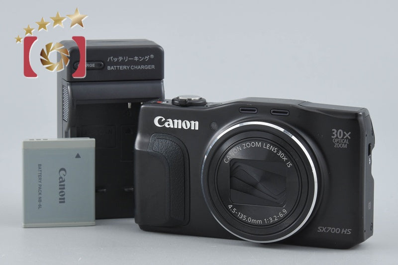Canon PowerShot SX700 HS Black 16.1 MP Digital Camera