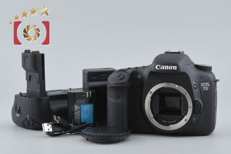 Canon EOS 7D 18.0 MP Digital SLR Camera + BG-E7 Battery Grip