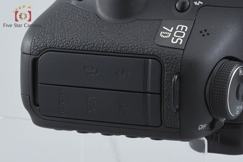 Canon EOS 7D 18.0 MP Digital SLR Camera + BG-E7 Battery Grip
