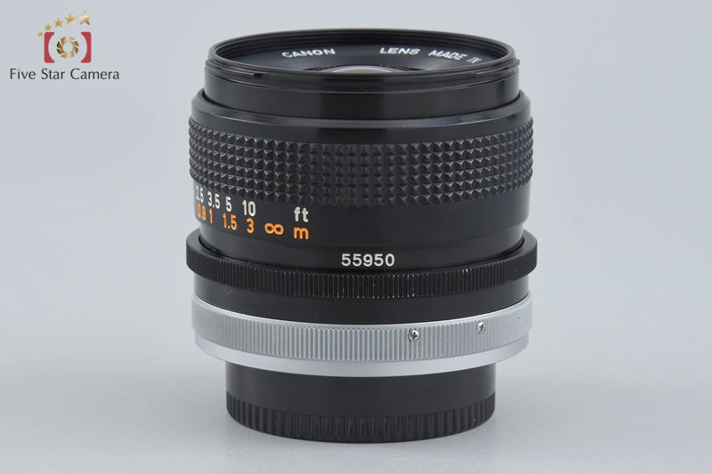 Canon FD 28mm f/2.8 S.C.