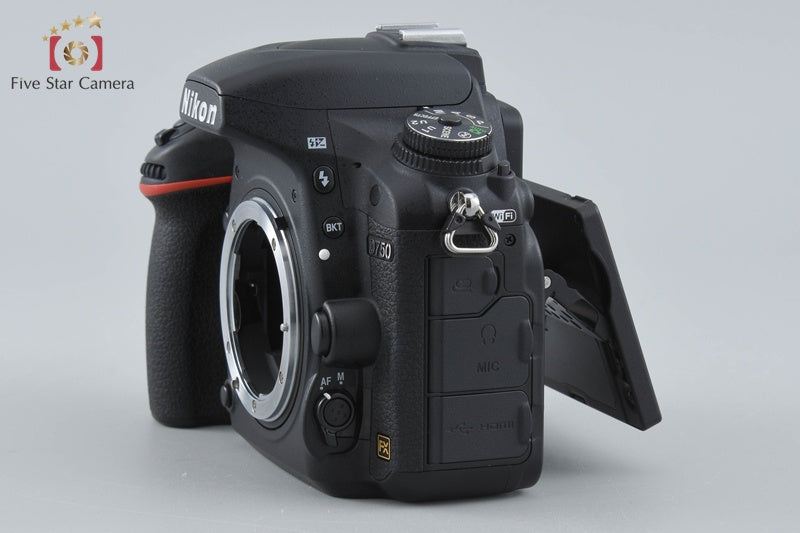 Nikon D750 24.3 MP Full Frame Digital SLR Camera Body
