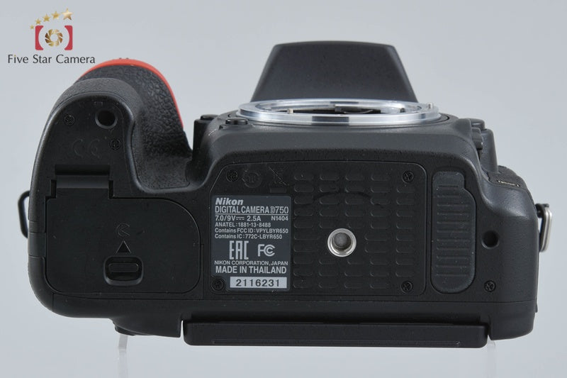 Nikon D750 24.3 MP Full Frame Digital SLR Camera Body