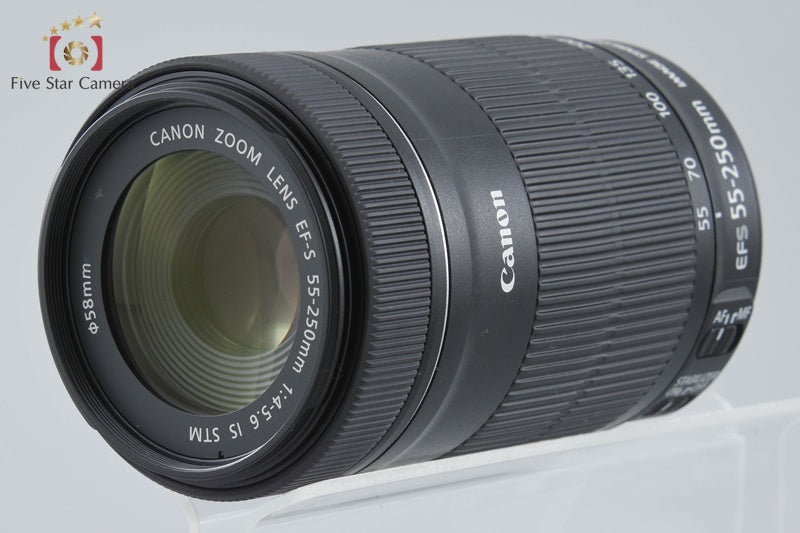 Canon EF-S 55-250mm f/4-5.6 IS STM