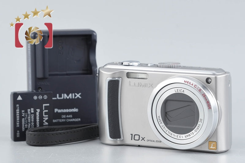 Panasonic LUMIX DMC-TZ5 Silver 9.1 MP Digital Camera [Japanese Language Only]