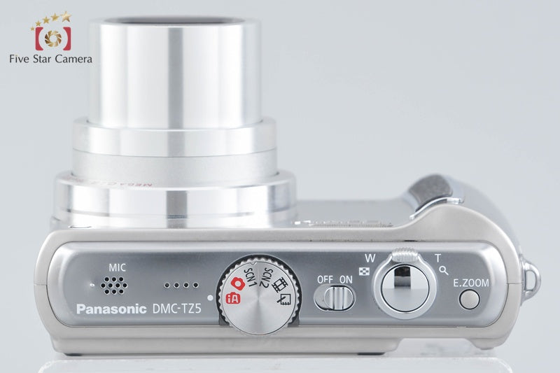 Panasonic LUMIX DMC-TZ5 Silver 9.1 MP Digital Camera [Japanese Language Only]