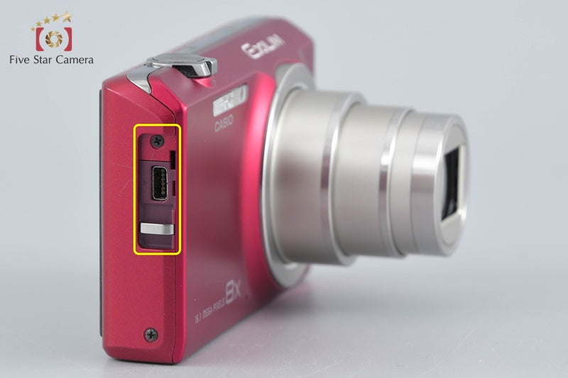Casio EXILIM EX-Z3000 Red 16.1 MP Digital Camera