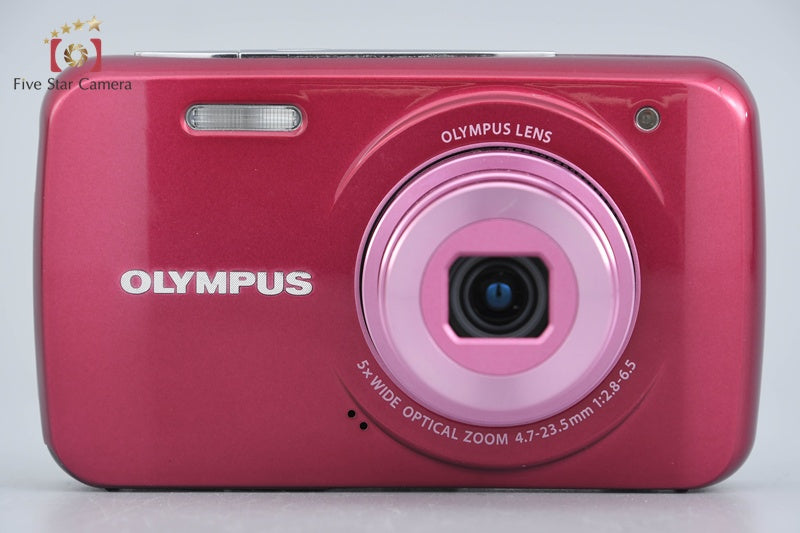 OLYMPUS VH-210 Red 14.0 MP Digital Camera w/ Box