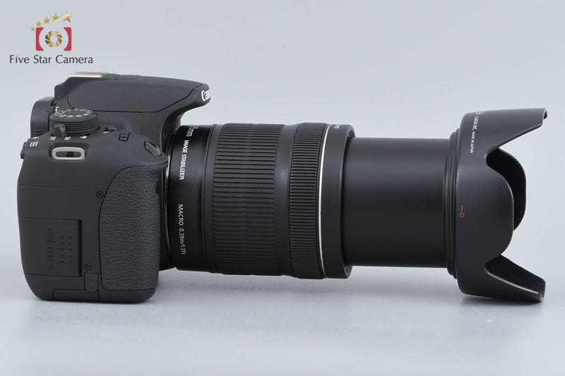"Shutter count 5,303" Canon EOS Kiss X7i / Rebel T5i / 700D 18.0 MP 18-135 Lens