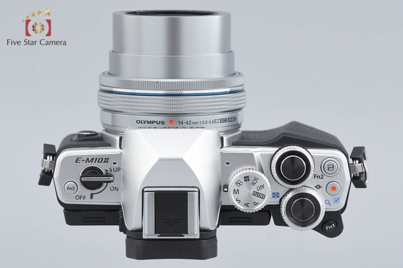 "Shutter count 2,792" Olympus OM-D E-M10 Mark II Silver 16.1 MP 14-42 EZ Lens