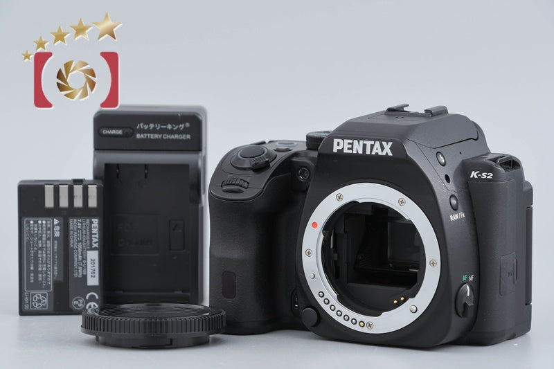 PENTAX K-S2 Black 20.1 MP DSLR Camera Body