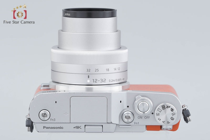 Panasonic LUMIX DC-GF9 Orange 16.0 MP 12-32 Lens [Japanese Language Only]