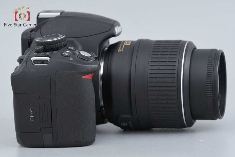"Shutter count 2,090" Nikon D3100 Black 14.2 MP Digital SLR Camera 18-55 VR Lens
