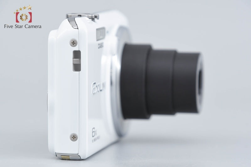 Casio EXILIM EX-ZS28 White 16.1 MP Digital Camera w/ Box