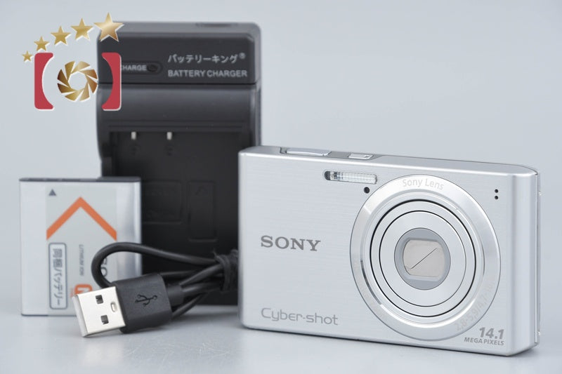 Sony Cyber-Shot DSC-W610 Silver 14.1 MP Digital Camera [Japanese Language Only]