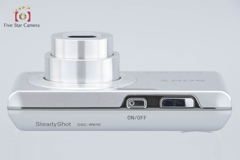 Sony Cyber-Shot DSC-W610 Silver 14.1 MP Digital Camera [Japanese Language Only]