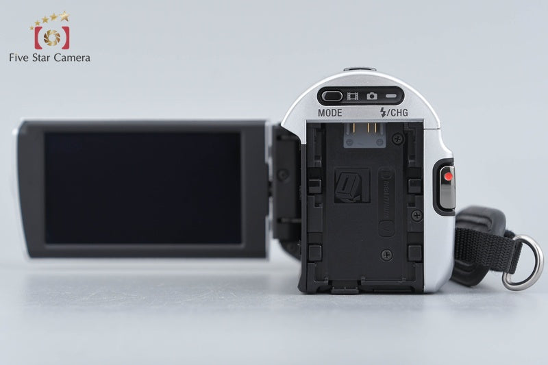 Sony Handycam HDR-CX370V Silver Full HD Camcorder [Japanese Language Only]