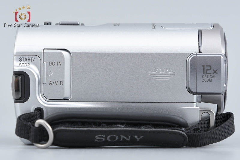 Sony Handycam HDR-CX370V Silver Full HD Camcorder [Japanese Language Only]